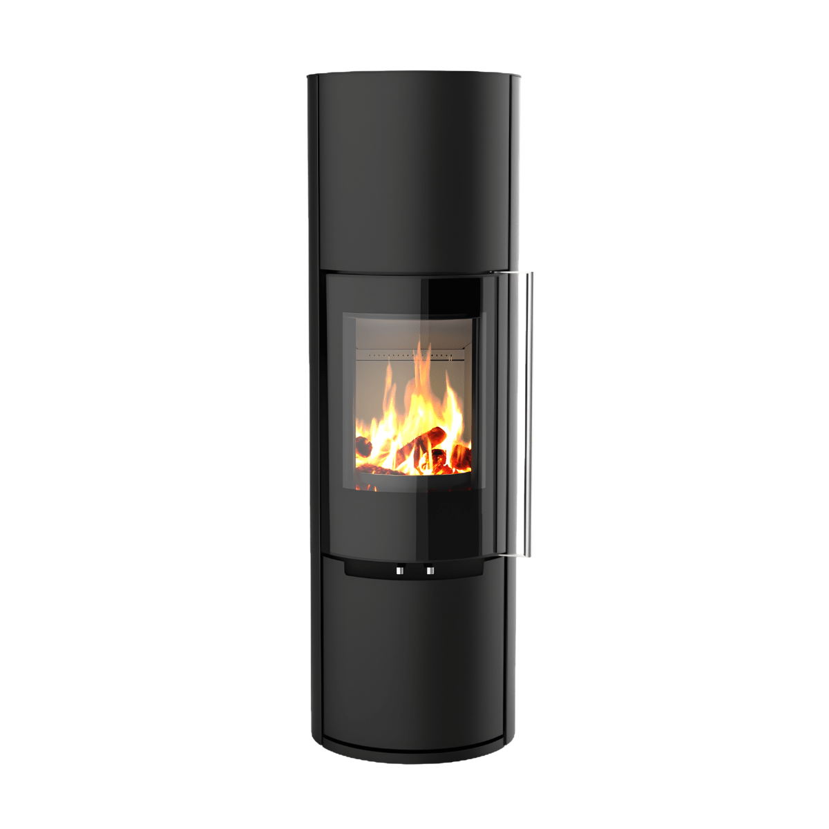 Poêle à bois Morvan Fusion'L 7 kW Acier noir - 526206