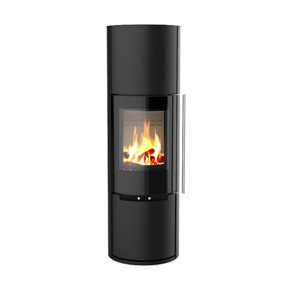 Poêle à bois Morvan Fusion'L 7 kW Acier noir - 526206