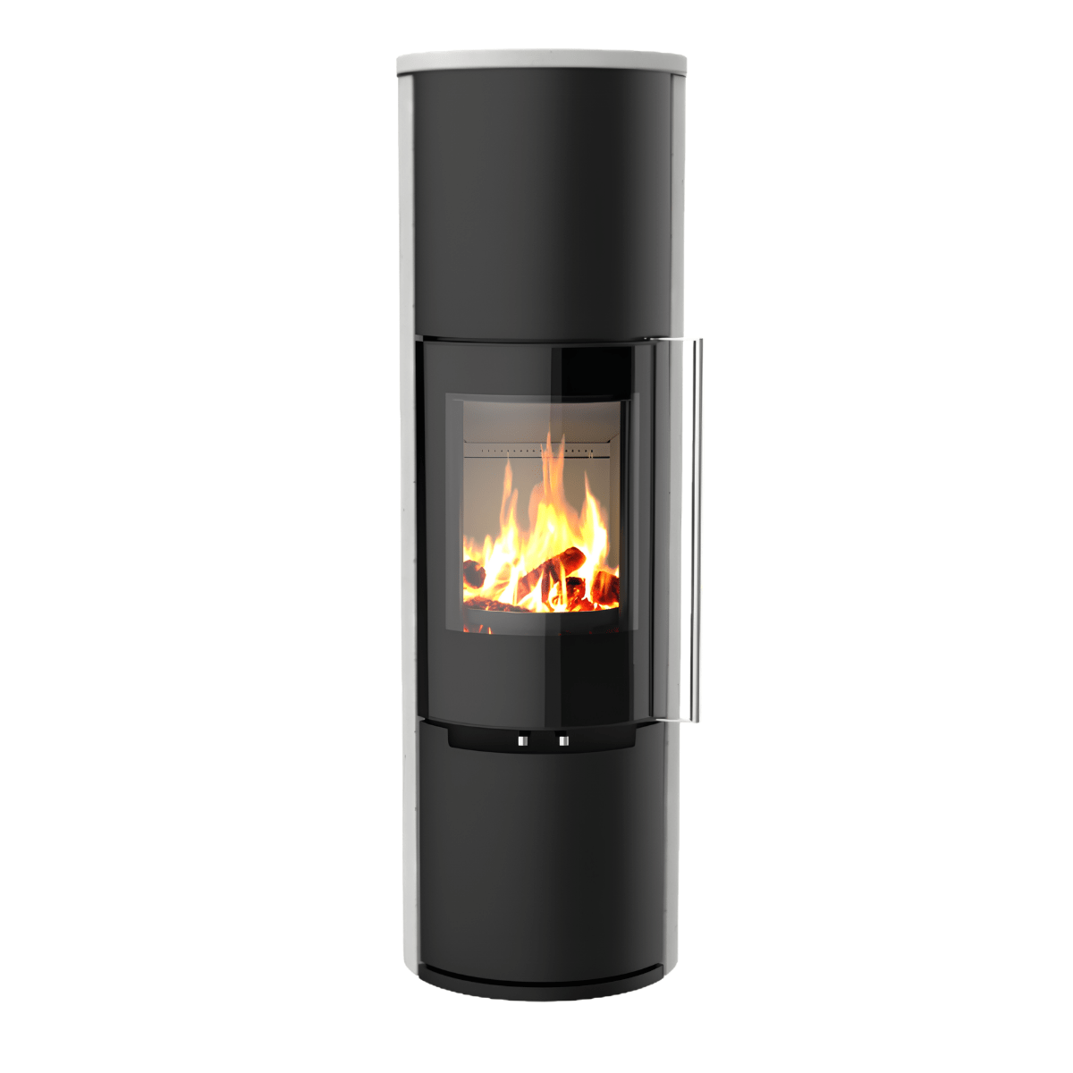 Poêle à bois Morvan Fusion'L 7 kW Pierre de taille - 526207