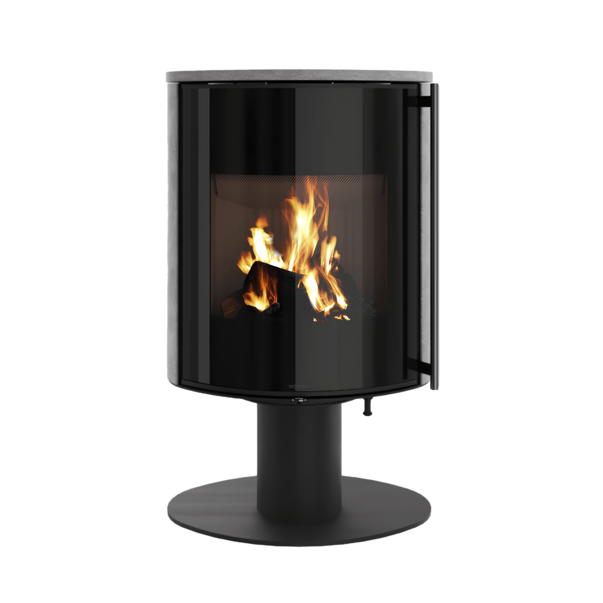 Poêle à bois Morvan Hemisph'R 6,3 kW Pierre ollaire - 526264