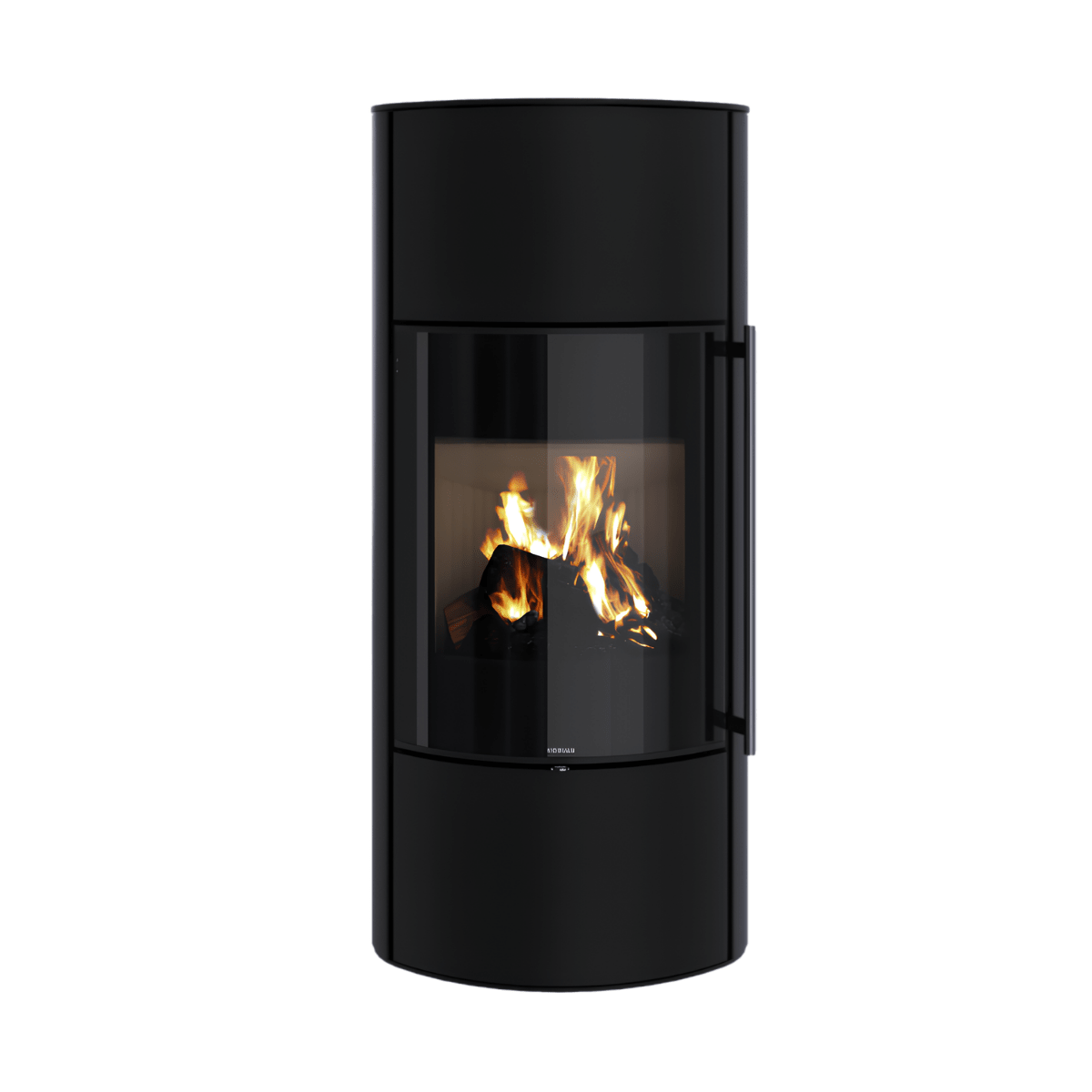 Poêle à bois Morvan Hemisph'R L 6,3 kW Acier noir - 526262