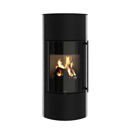 Poêle à bois Morvan Hemisph'R L 6,3 kW Pierre ollaire - 526266