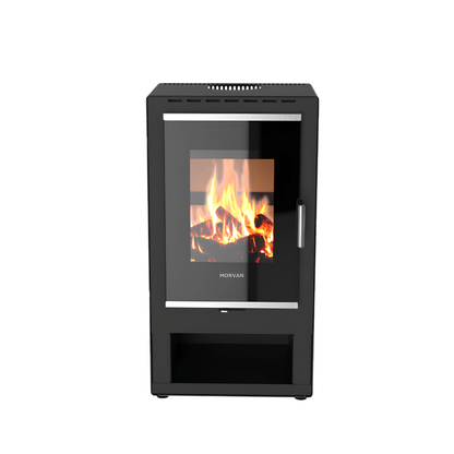 Poêle à bois Morvan K'Lin 8 kW Acier noir - 526270