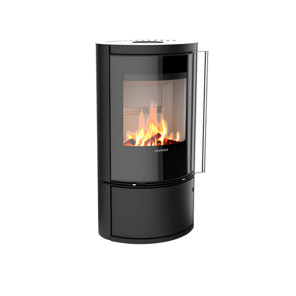 Poêle à bois Morvan Sol'R 7 kW Acier noir - 526232