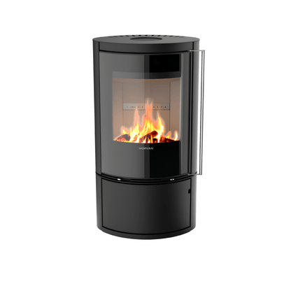 Poêle à bois Morvan Sol'R 7 kW Acier noir - 526232