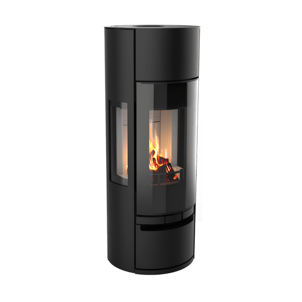 Poêle à bois Morvan Vision'R 6 kW Acier noir - 526226