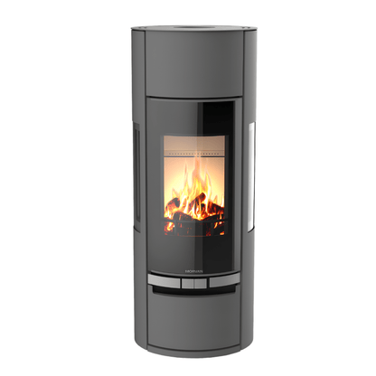 Poêle à bois Morvan Vision'R 6 kW Gris loft - 526227