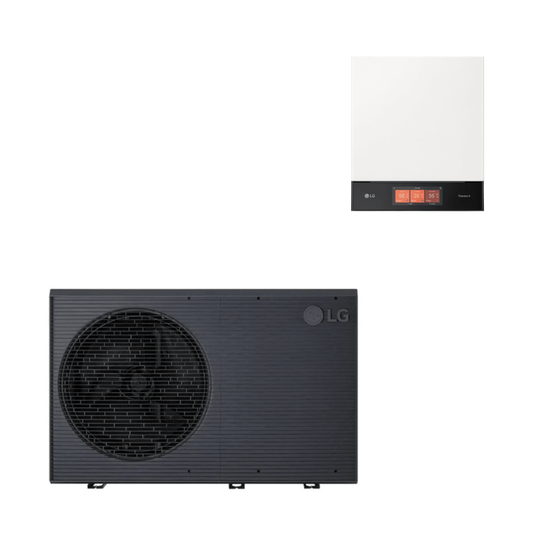 Pompe à chaleur air-eau LG Therma V 16 kW - Monobloc R290 - Monophasé - HM161HFD.UB41 + PHCS1.EEWXLEU