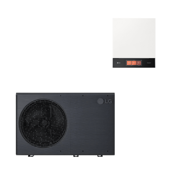 Pompe à chaleur air-eau LG Therma V 16 kW - Monobloc R290 - Monophasé - HM161HFD.UB41 + PHCS1.EEWXLEU