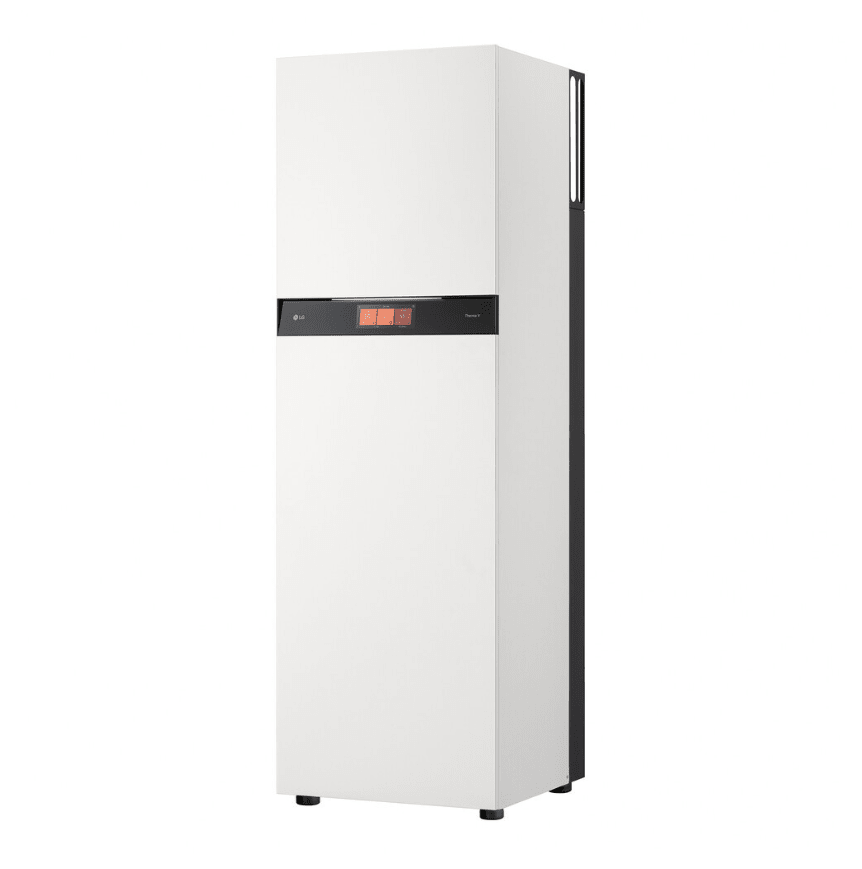 Pompe à chaleur air-eau LG Therma V 5 kW - Hydrosplit Duo ECS R290 - 2 circuits - Monophasé - HM051HFD.UA41 + HN20XAHB.NK1