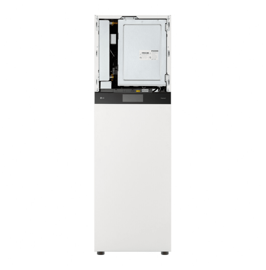 Pompe à chaleur air-eau LG Therma V 5 kW - Hydrosplit Duo ECS R290 - 2 circuits - Monophasé - HM051HFD.UA41 + HN20XAHB.NK1