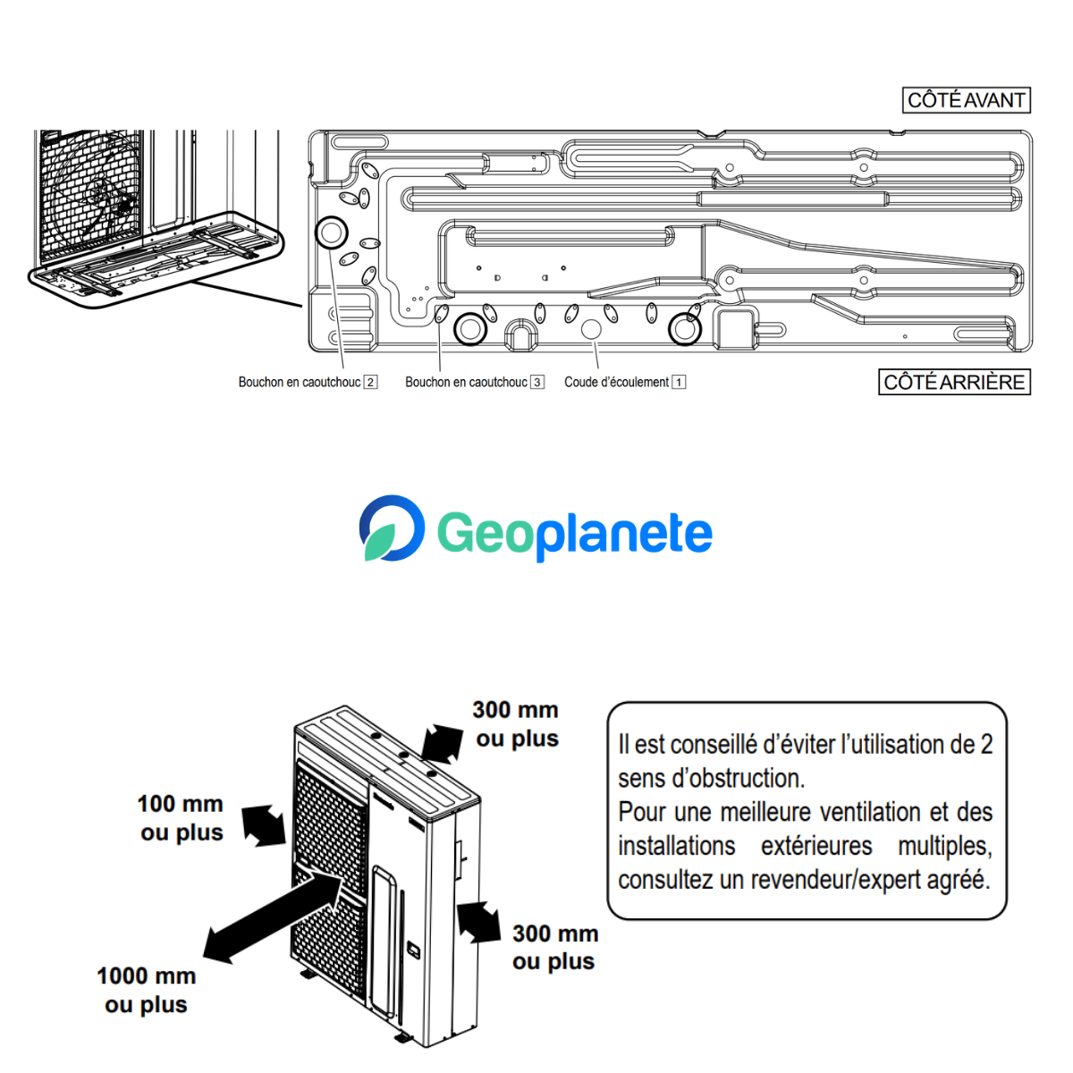 Pompe à chaleur air-eau Panasonic Aquarea Haute Performance R290 - 16 kW Triphasé série M - WH-WDG16ME8