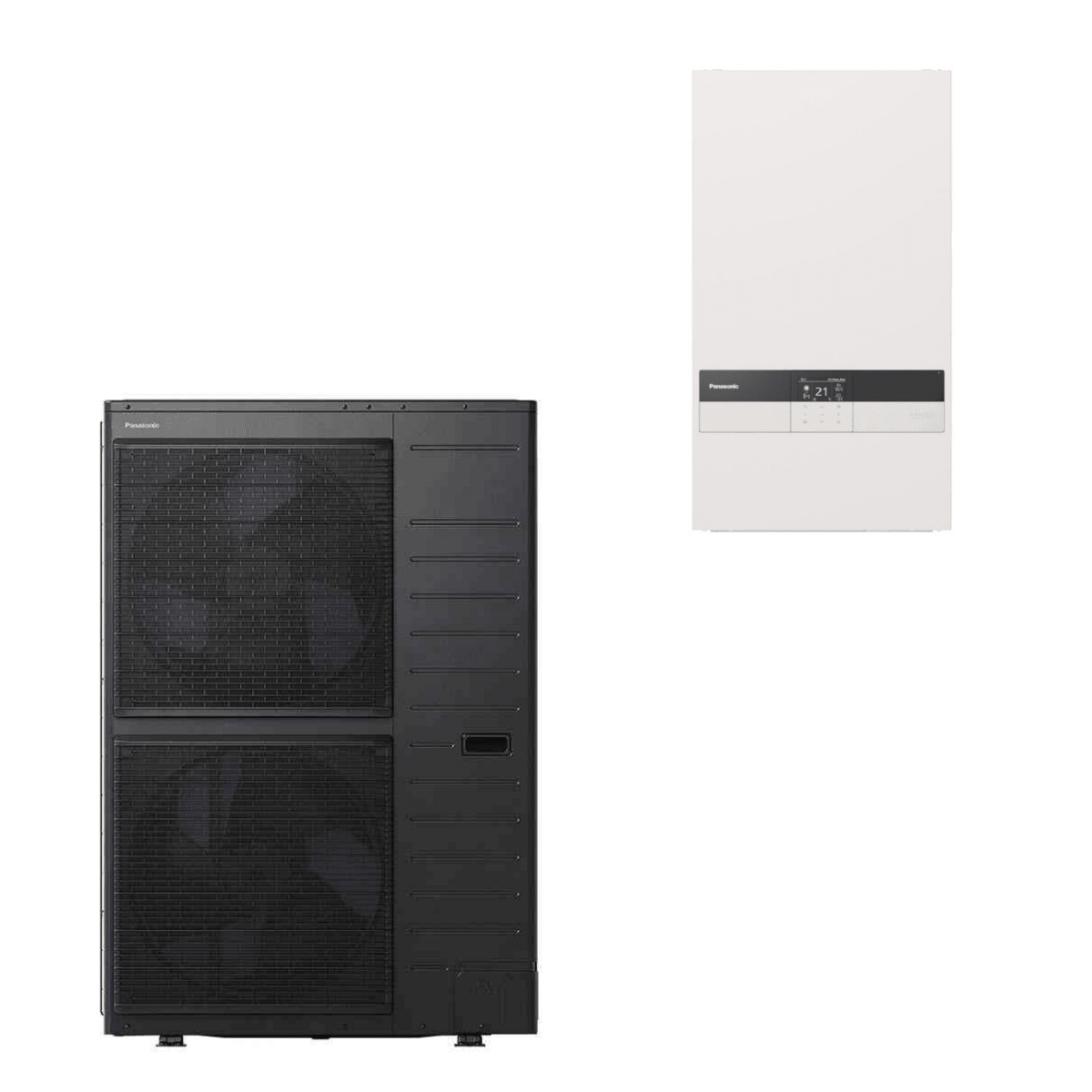 Pompe à chaleur air-eau Panasonic Aquarea T-CAP Bi-bloc R32 - 16 kW Triphasé Série K - WH-UXZ16KE8 + WH-SXC16K9E8