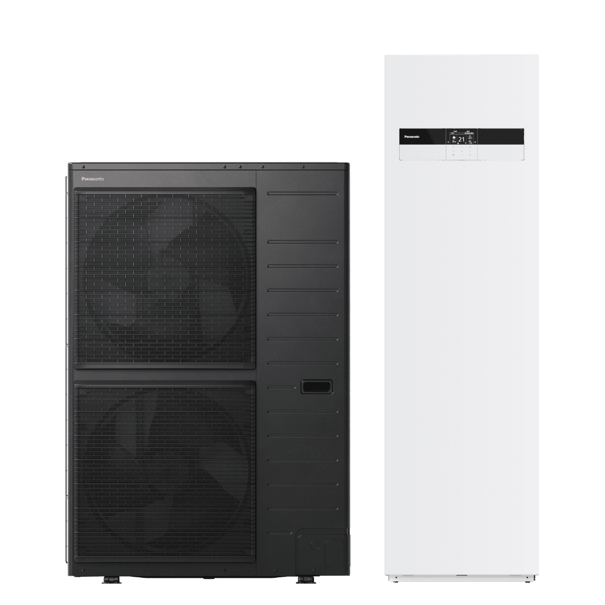 Pompe à chaleur air-eau Panasonic Aquarea T-CAP R290 All in One 260 L - 16 kW Triphasé série M - WH-WXG16ME8 + WH-ADC0316M9E83
