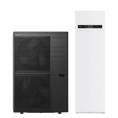 Pompe à chaleur air-eau Panasonic Aquarea T-CAP R290 All in One 260 L - 16 kW Triphasé série M - WH-WXG16ME8 + WH-ADC0316M9E83
