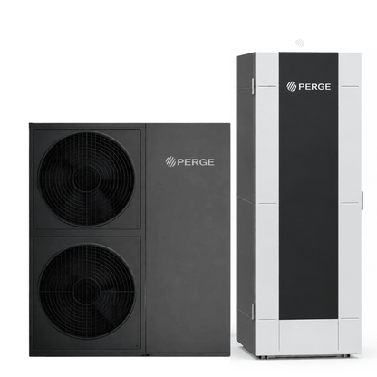 Pompe à chaleur air-eau Perge OptiPac MR290 B180-R 16 kW Triphasé avec module intérieur mural et ECS 180 L - 920 556