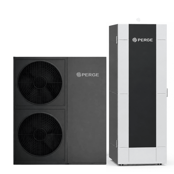 Pompe à chaleur air-eau Perge OptiPac MR290 B180-R 16 kW Triphasé avec module intérieur mural et ECS 180 L - 920 556