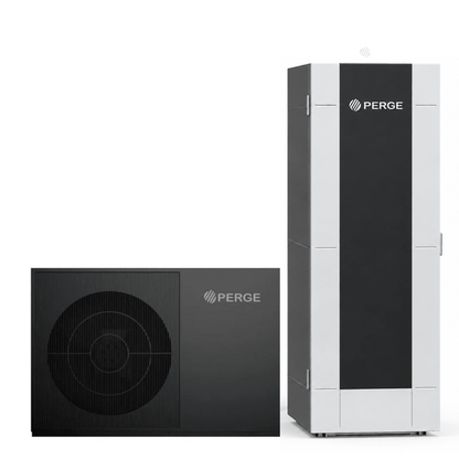 Pompe à chaleur air-eau Perge OptiPac MR290 B180-R 9 kW Monophasé avec module intérieur mural et ECS 180 L - 920 552