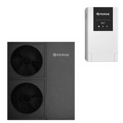 Pompe à chaleur air-eau Perge OptiPac MR290 M-R 16 kW Triphasé avec module intérieur mural - 920 536