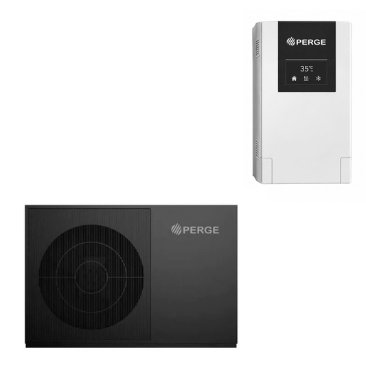 Pompe à chaleur air-eau Perge OptiPac MR290 M-R 9 kW Monophasé avec module intérieur mural - 920 532
