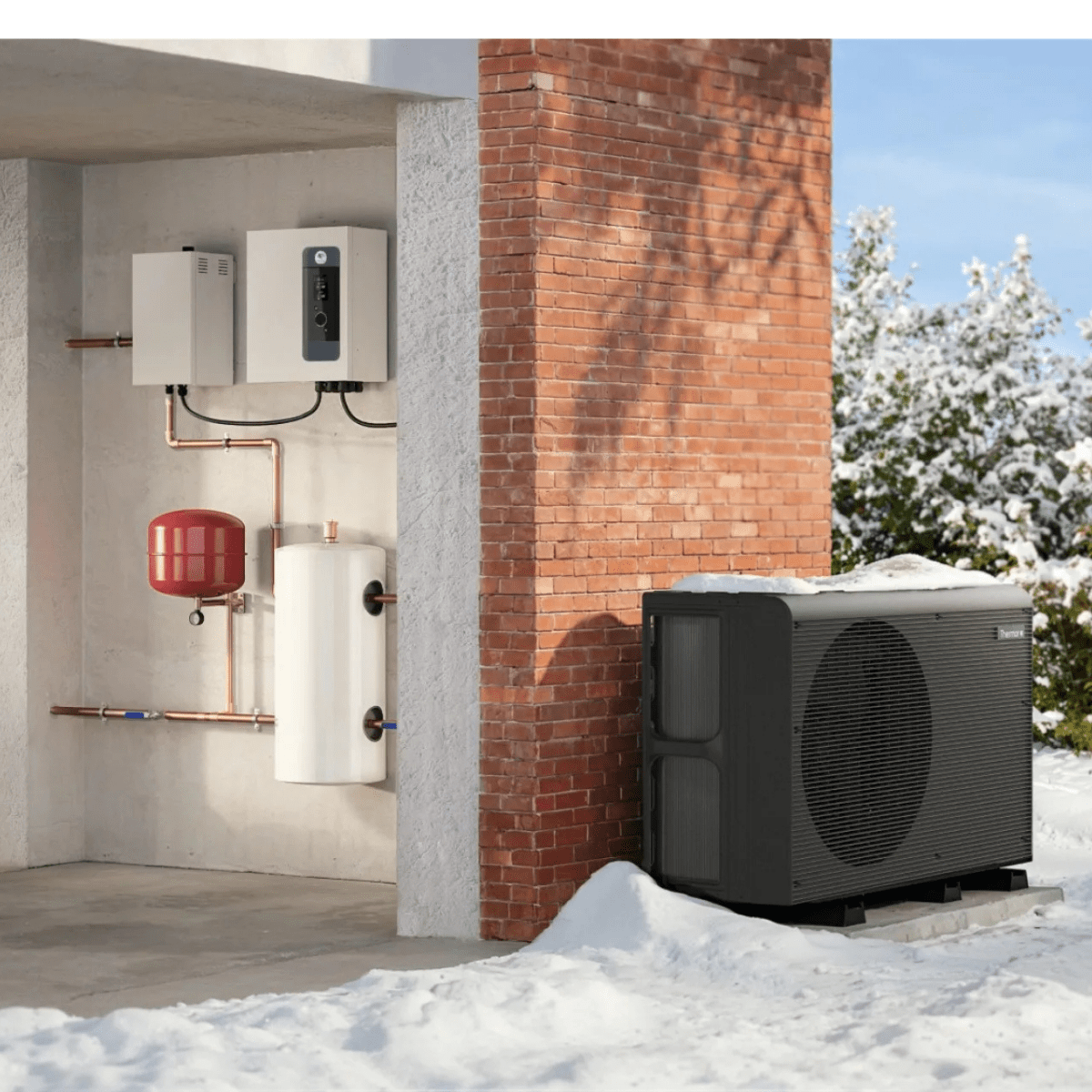 Pompe à chaleur air-eau Thermor Auréa 2 Compact - 12 Monobloc R290 Monophasé - 527372