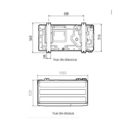 Pompe à chaleur Alfea M Duo 12 kW triphasée - 527306