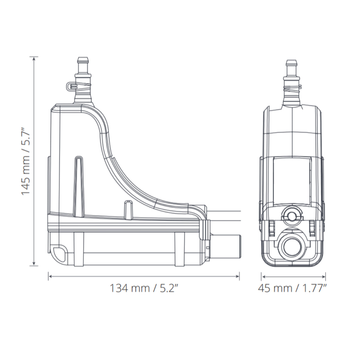 Pompe de Relevage des Condensats Mini Verte Silence+