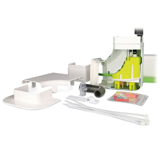 Pompe de relevage Mini verte Silence + Slimline ivoire - FP3312/3