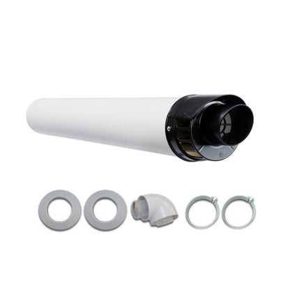 Kit ventouse horizontal 60 - 100 pour Naema et Naia - Accueil #074255