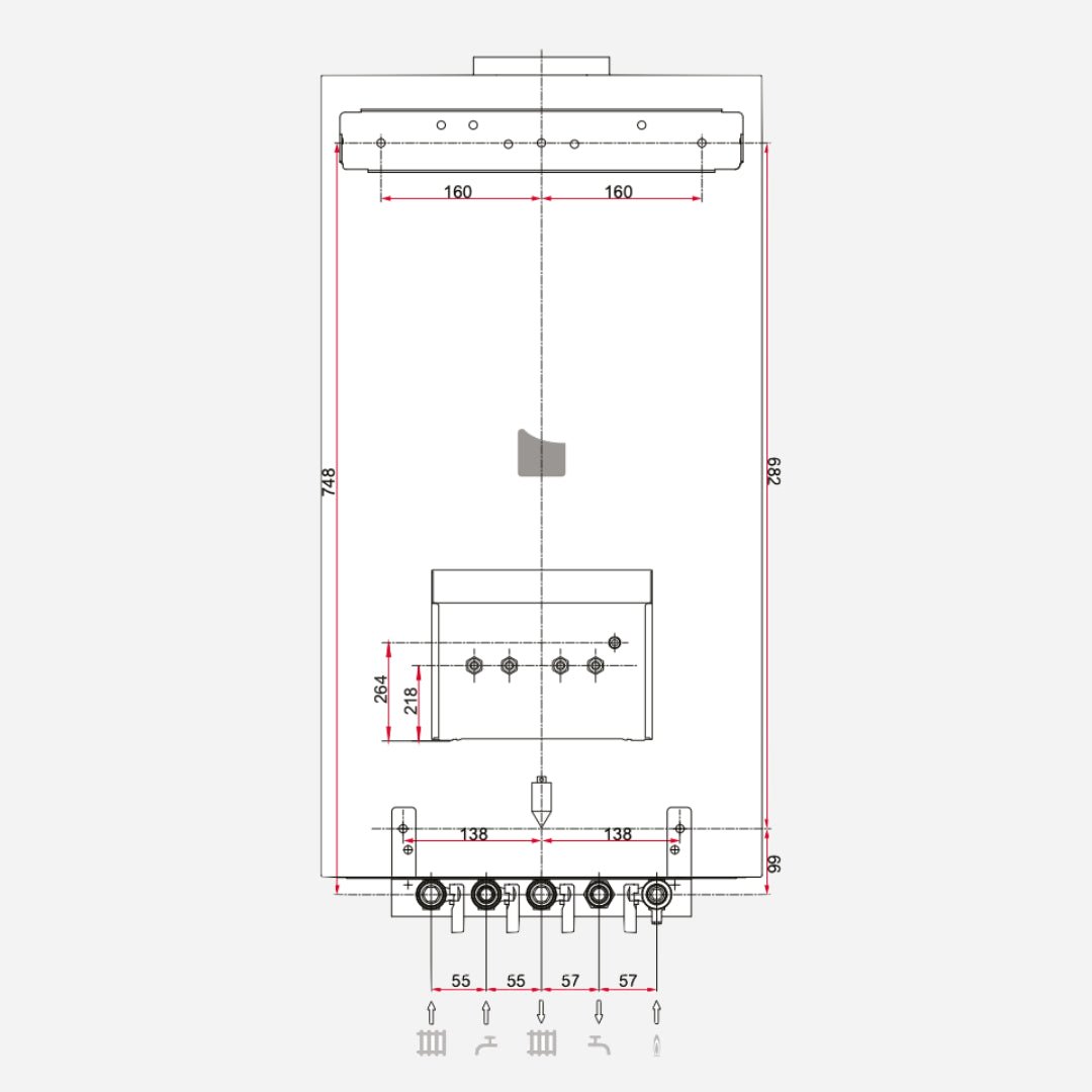 ThemaPlus Bas - Nox C 25 - Chaudière - Saunier Duval #10023632