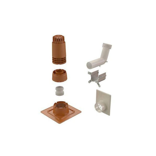 Kit complet pour raccordement chaudières Ø80 - Accessoires #184445