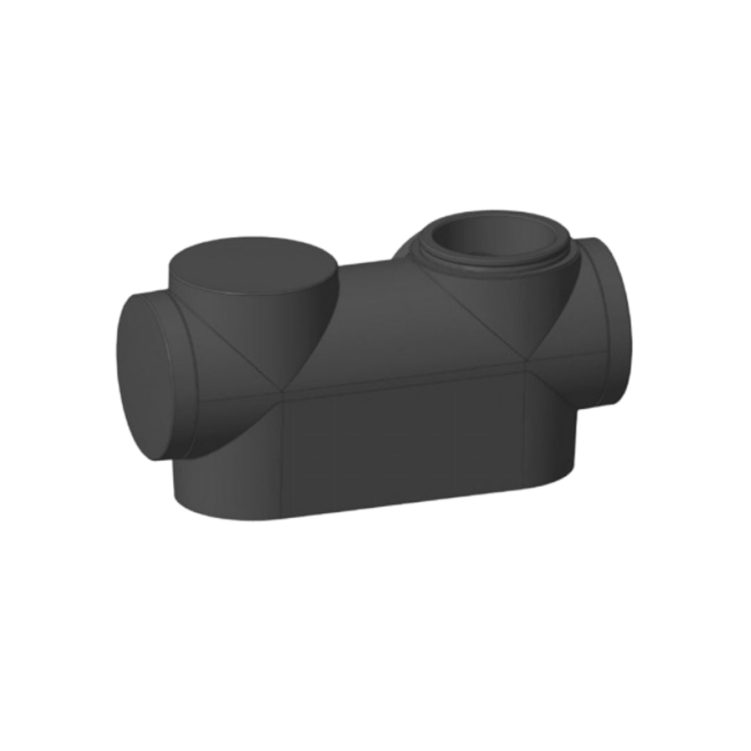 Kit adaptateur ventouse raccordement 80 mm / 125 mm - Accessoires #296077
