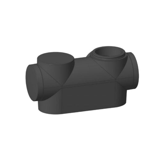 Kit adaptateur ventouse raccordement 80 mm / 125 mm - Accessoires #296077