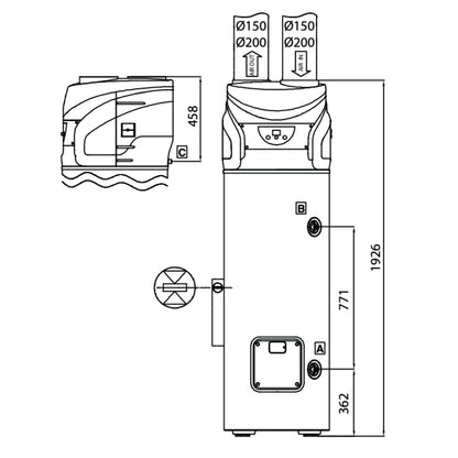 Aquanext Plus 240 L - Gainable + Air ambiant #3069657
