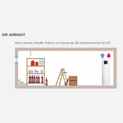 Nuos Plus WiFi 250L - Chauffe - eau thermodynamique - Chauffe - eau thermodynamique #3069776