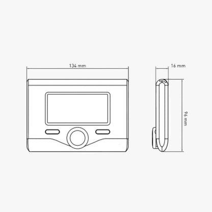 EXPERT CONTROL EVO RT - Commande à distance avec sonde d'ambiance intégrée - Thermostat radio #3318870