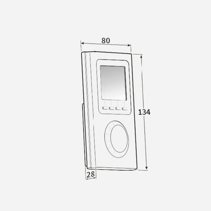 Thermostat programmable sans fil - Chappée #7675234