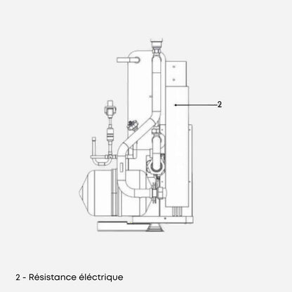 OptiPac MR32 - 8kW - Pompe à chaleur air - eau - Perge #920 022