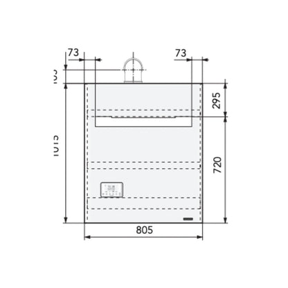 HYDROCONFORT Condens Visio 20 kW + ECS intégré 80 L - Frisquet #A4AJ20020