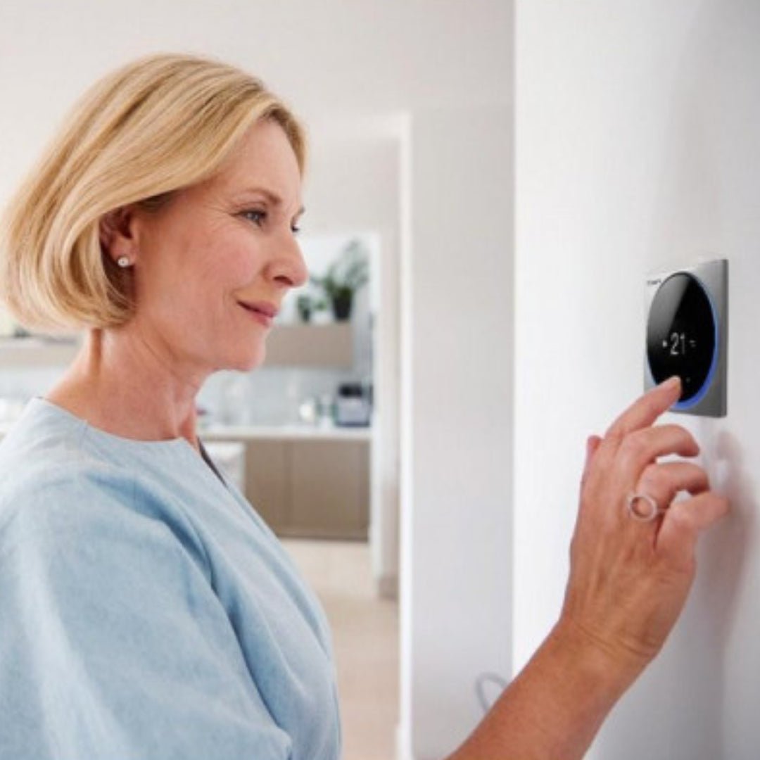 Thermostat Altherma 3 Madoka chauffage gris compatible pompe à chaleur air - eau - Daikin #BRC1HHDS