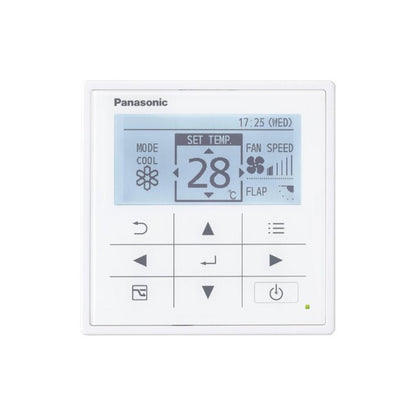 Télécommande filaire tertiaire avec fonctions Econavi et Datanavi - Panasonic #CZ - RTC5B