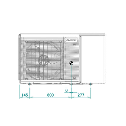 Altherma 3 M Taille 6 - R32 - Chaud seul avec résistance 3 kW - Chaud seul #EDLA06E3V3