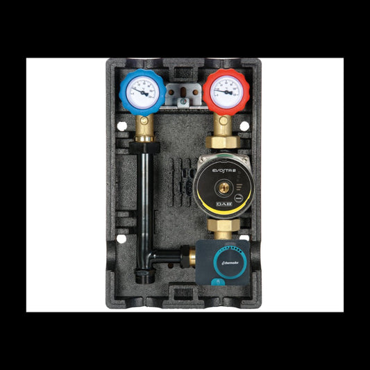 Groupe hydraulique mélangé avec circulateur et moteur - Groupe hydraulique #GHM20CM