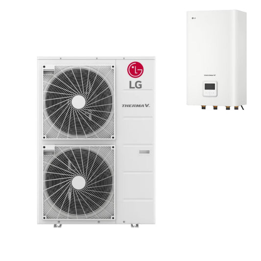 Hydrosplit 65°C R32 - Pompe à chaleur air - eau - Bi - bloc #HU121MRB.U30 + HN1600MC.NK1