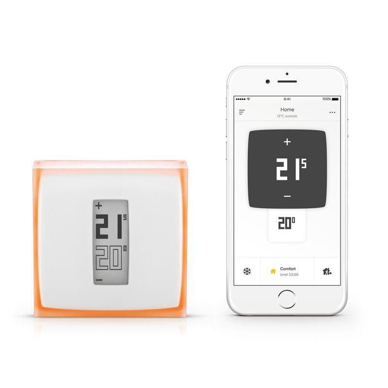 Thermostat intelligent compatible chaudière individuelle ou pompe à chaleur - Thermostat radio #NTH - PRO