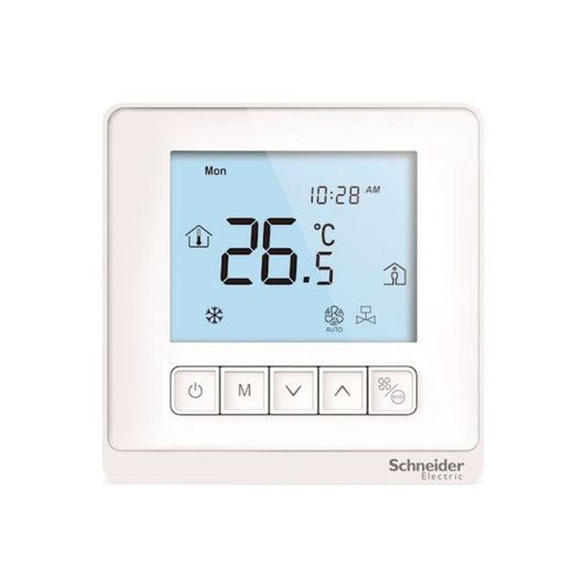 Télécommande filaire pour ventilo - convecteur - PAW - FC - 903TC - Schneider Electric #PAW - FC - 903TC