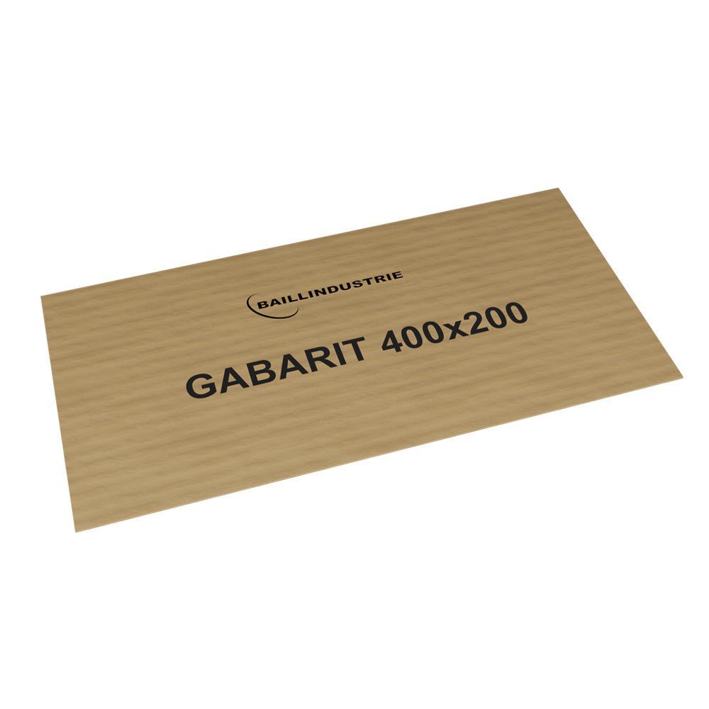 Plénum ABS pour grille de soufflage 400x200 mm avec clips - #PLSABS400X200