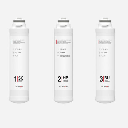 Aquatis : système de filtration d'eau de boisson compact et économique - Filtre sous évier #Q112017001