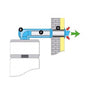 Kit ventouse "sortie en latérale ou verticale" isolée (Ø 80/125 - longueur 975 mm) - Accessoires #730073
