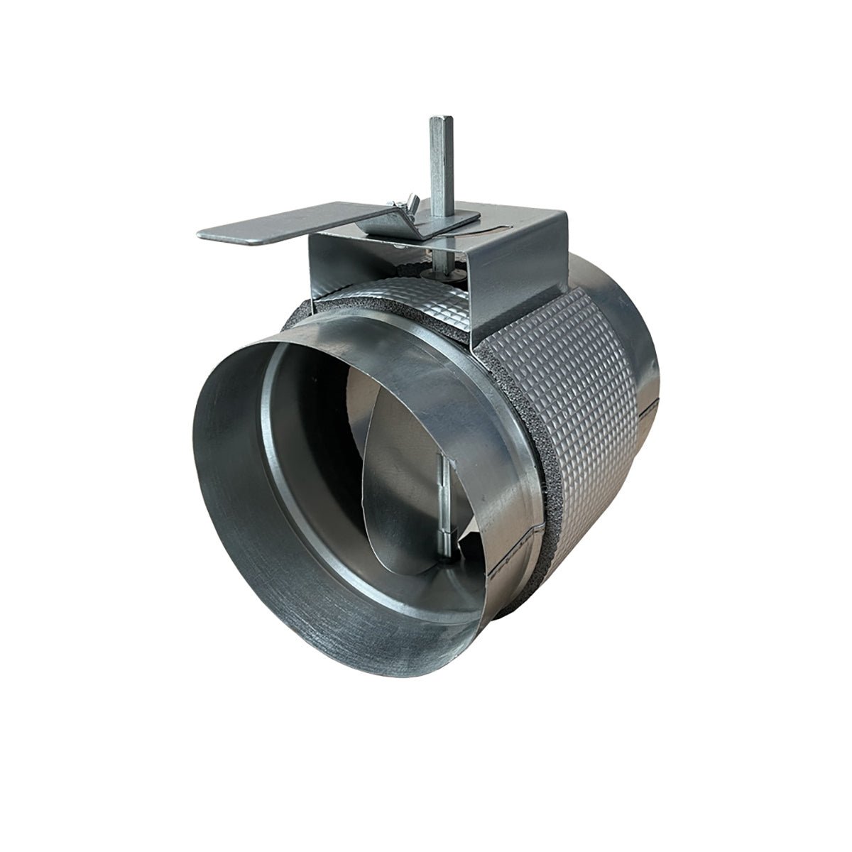 Registre manuel en acier Ø 160 mm